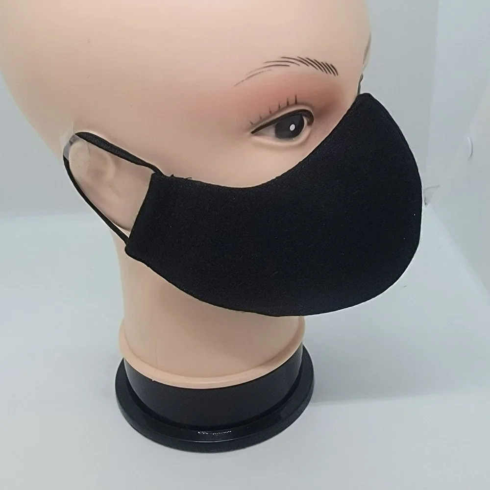 New Face cover ear loop black Mask Women's Embroidered handmade ballet dancers